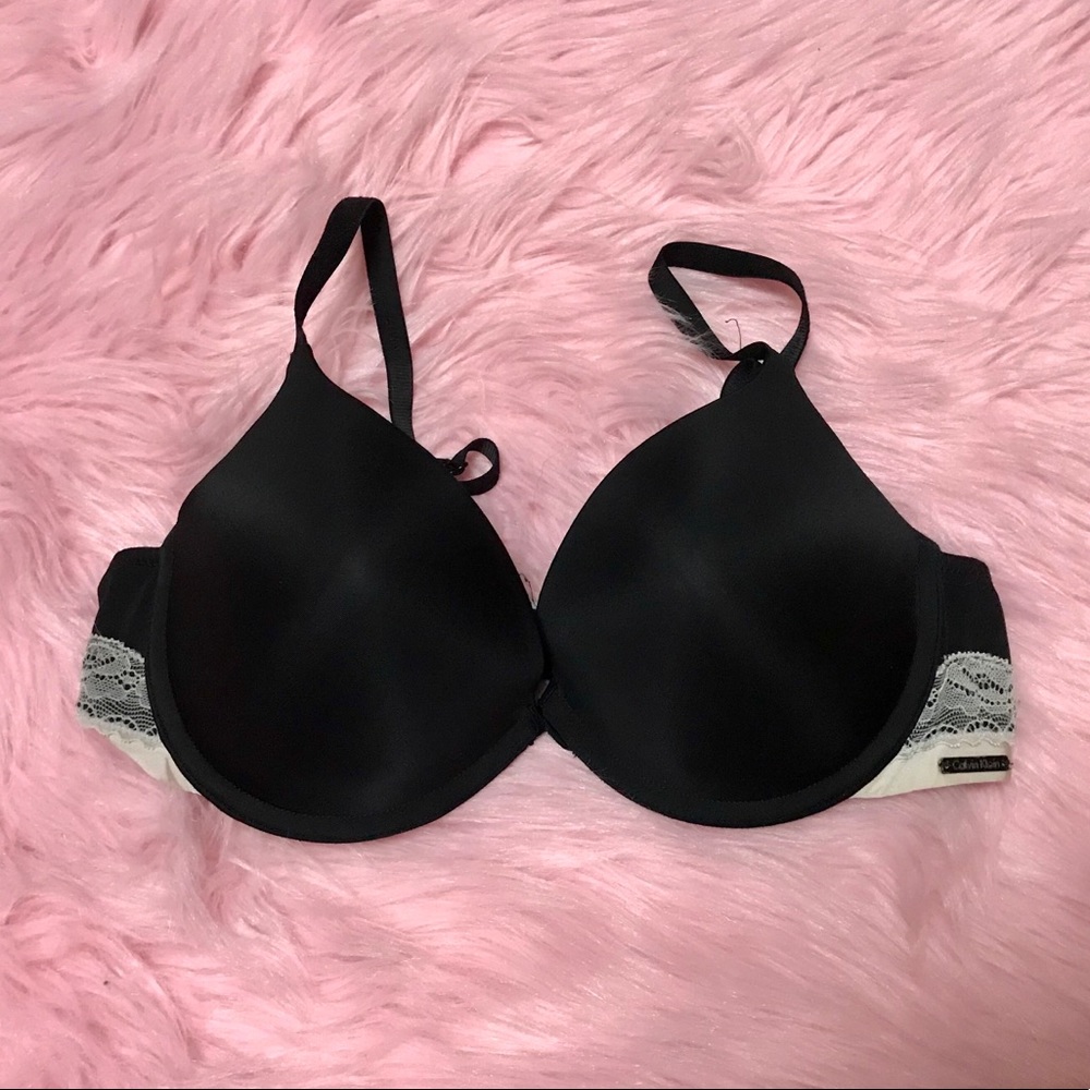 Calvin Klein Black Push up Bra